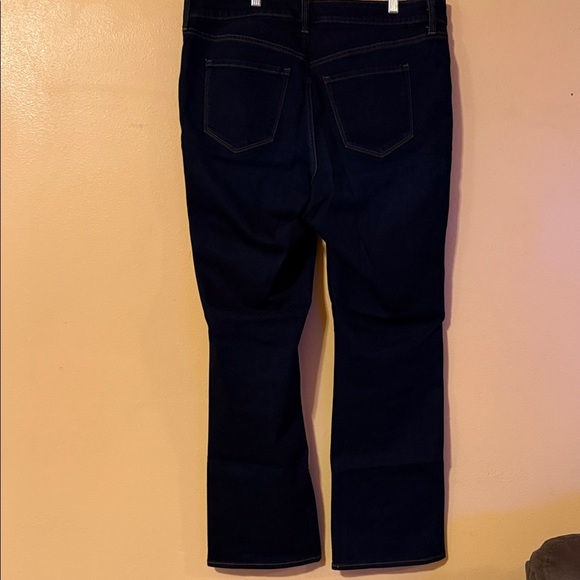 Old Navy Women's Boot Cut Jeans - Dark Blue - Picture 5 of 5